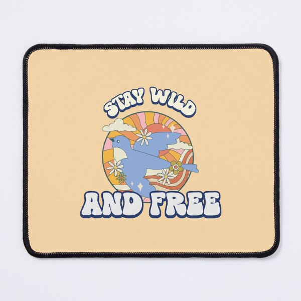 Item preview, Stay Wild And Free Retro Bird designed and sold by chatzous.
