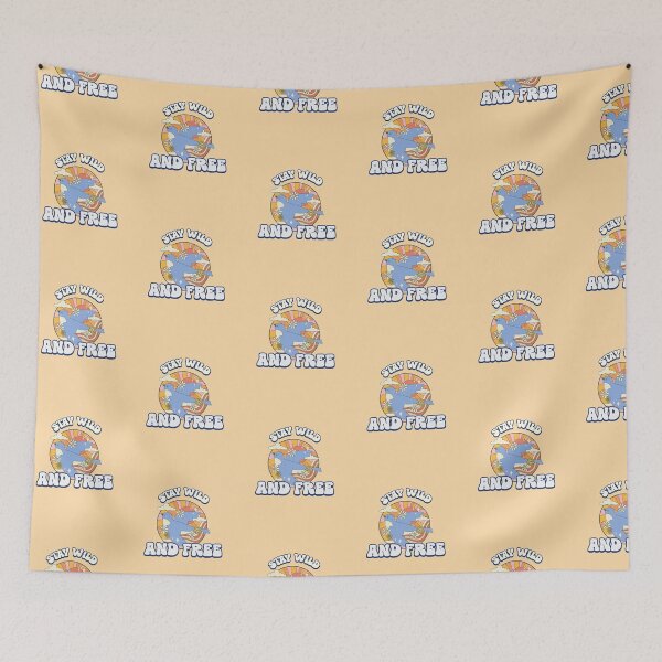 Item preview, Stay Wild And Free Retro Bird designed and sold by chatzous.