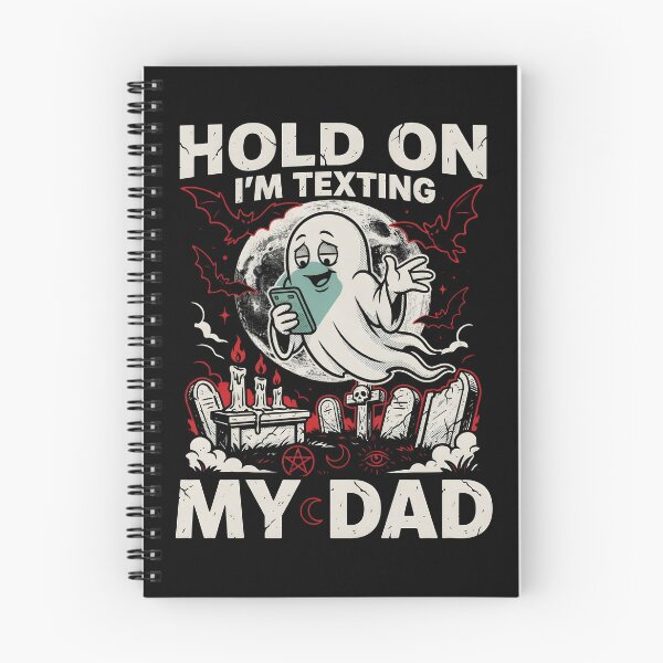 Item preview, Hold On I’m Texting My Dad Sarcastic Occult Humor designed and sold by Redgiant87x.