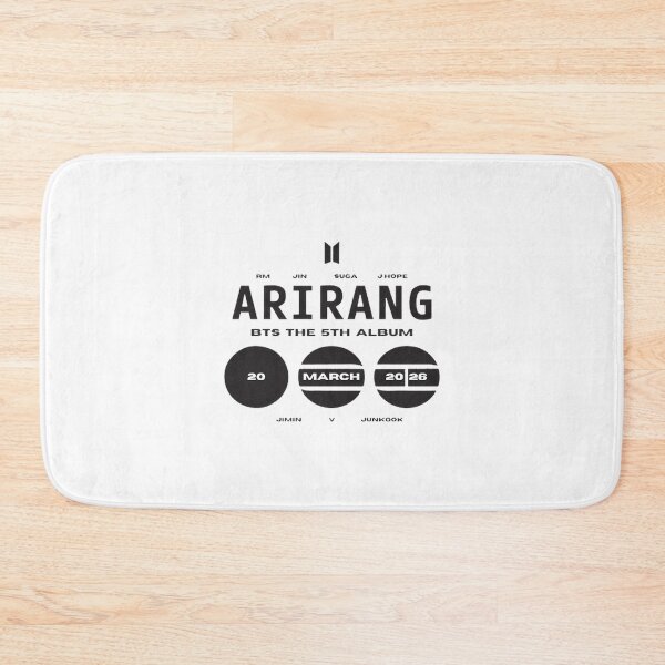 Item preview, Bts World Tour Black Arirang Inspired Design For Music Fans And Concert Lovers | Perfect Gift For You And Friends designed and sold by Dawsen Derksen.