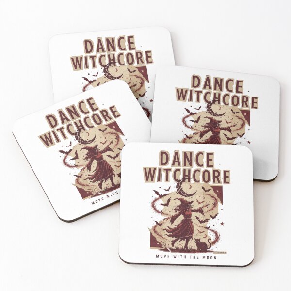 Item preview, Dance Witchcore T-Shirt | Move With The Moon Halloween Graphic Tee v6 designed and sold by DarylWelsh2024.