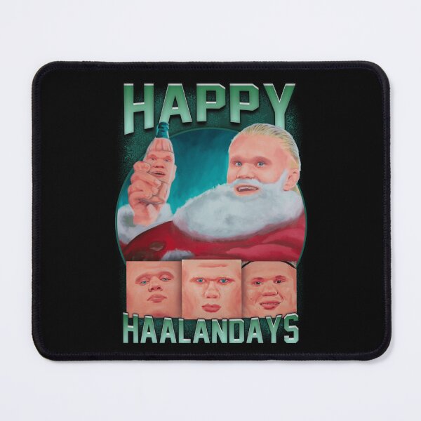 Item preview, Erling Haaland Happy Haalandays Christmas Design designed and sold by wonder-reject.