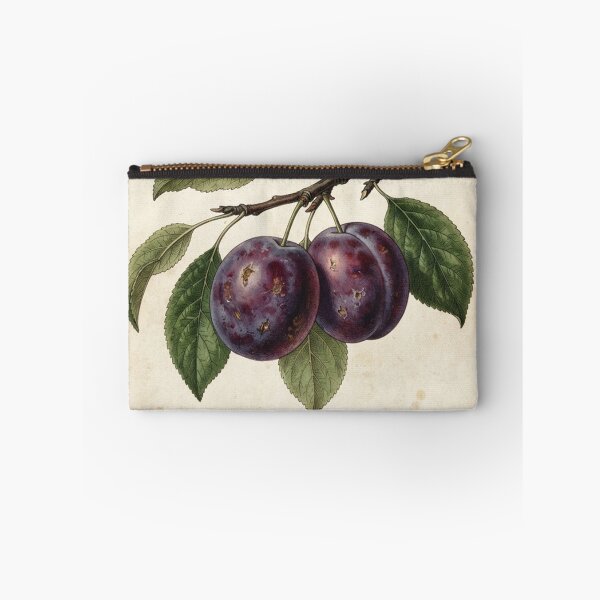 Item preview, Plum in vintage style designed and sold by KRIDD-DESIGN.