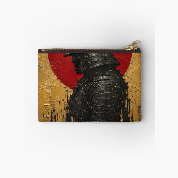 Item preview, Black Samurai Profile Against a Red Sun designed and sold by MouradStudio.