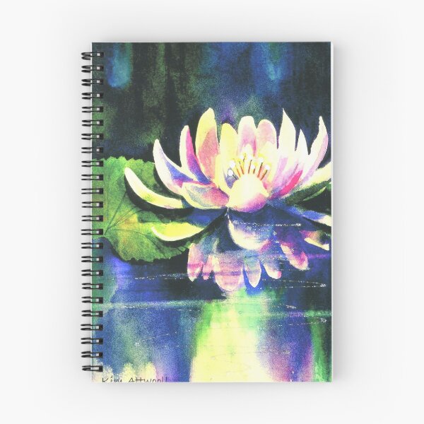 Item preview, Waterlily on Dark Background designed and sold by aswoa.