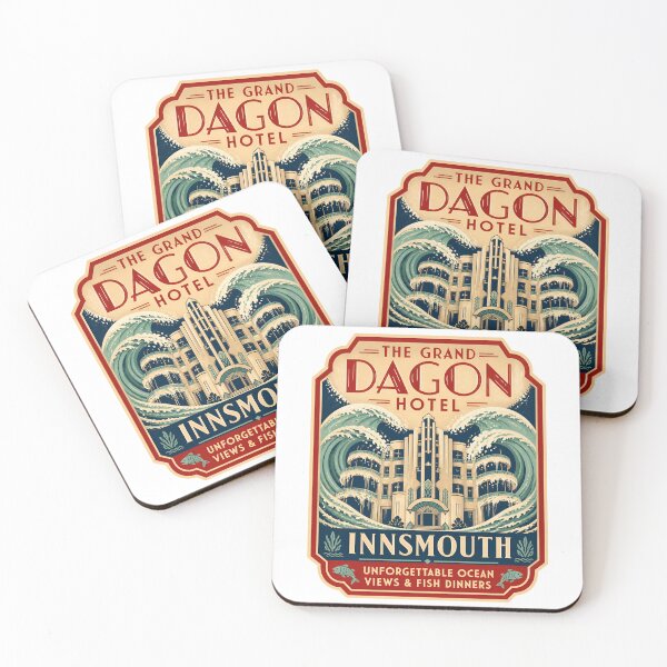 Item preview, H.P. Lovecraft Grand Dagon Hotel Innsmouth designed and sold by Fenay Designs.