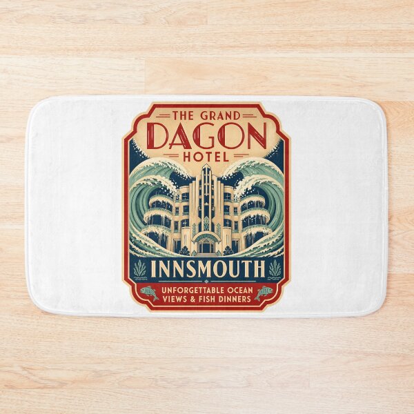 Item preview, H.P. Lovecraft Grand Dagon Hotel Innsmouth designed and sold by Fenay Designs.