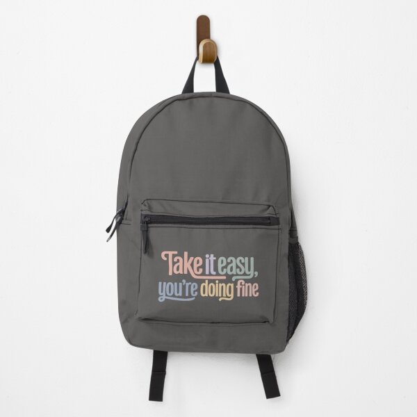 Item preview, Take It Easy, You’re Doing Fine – Positive Self-Care Quote designed and sold by ManggaeJM.