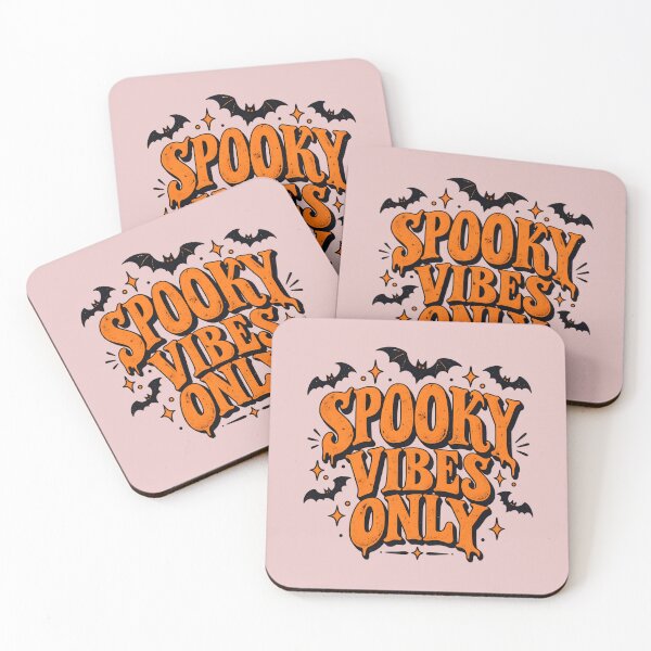 Item preview, Spooky Vibes Only Vintage Halloween Bats Cute Spooky T-Shirt designed and sold by Moss & Mellow.