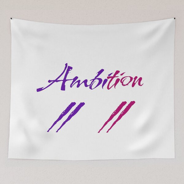 Item preview, Ambition Brush Lettering Streetwear designed and sold by InfiniEmotion.