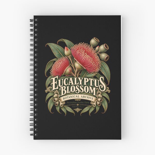 Item preview, Vintage Eucalyptus Bloom Botanical illustration Floral illustration  designed and sold by Mere & Co.