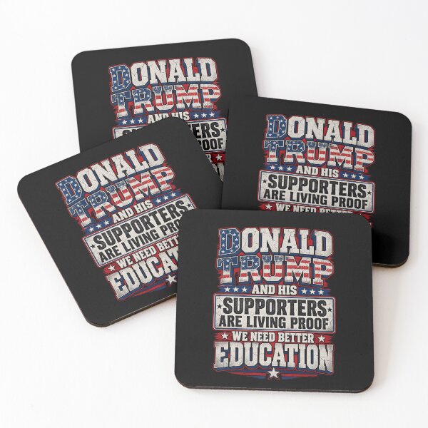 Item preview, Donald Trump Supporters Education Backside designed and sold by QSoShop.