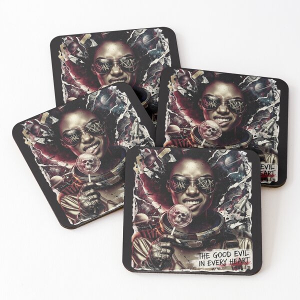 Item preview, Astronaut Woman Skull Lollipop Space designed and sold by Voodoo Store Paranormal Collections.