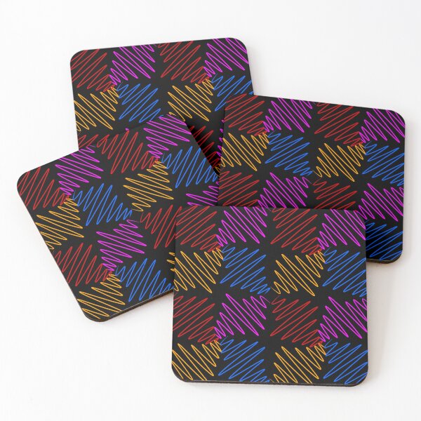 Item preview, Zigzag pattern in black background  designed and sold by nickardi.