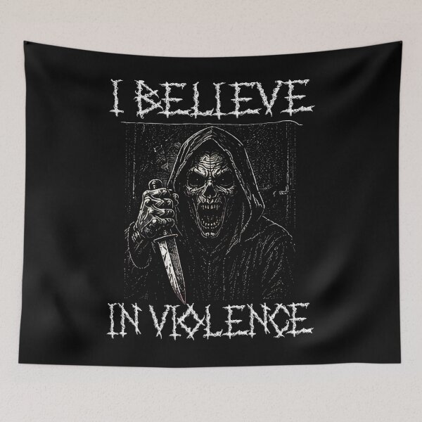 Item preview, I Believe In Violence Grim Reaper Skeleton Dagger designed and sold by Jt41.