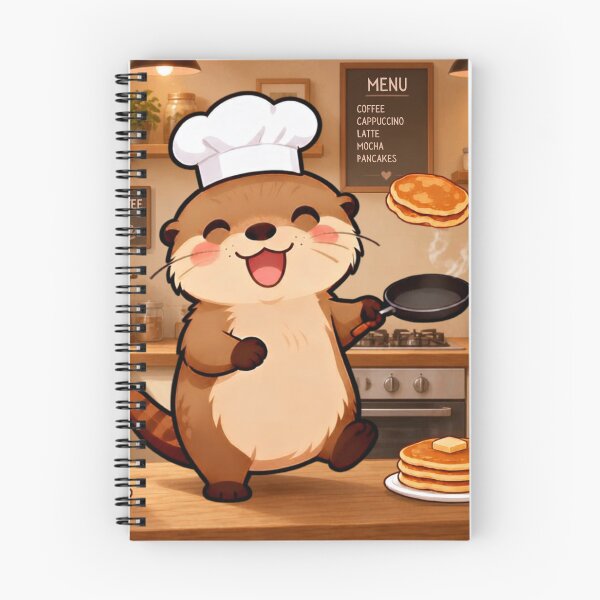 Item preview, Cafe Chef Otterbern's Pancake Time designed and sold by Otterbean.