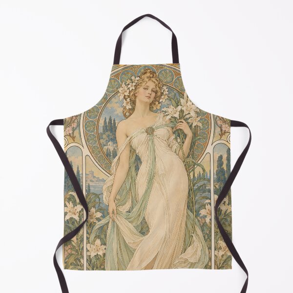 Item preview, Alphonse Mucha Spring 1898 designed and sold by maniacfitness.