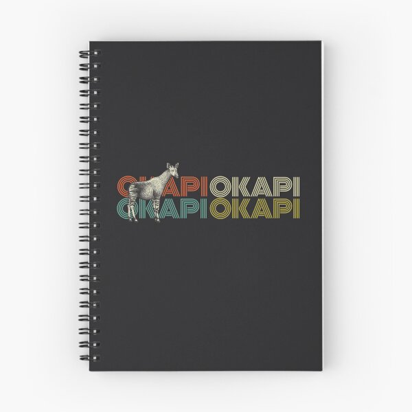 Item preview, Vintage Okapi Retro Font - Congolese Giraffe - Save the Okapi designed and sold by Bangtees.