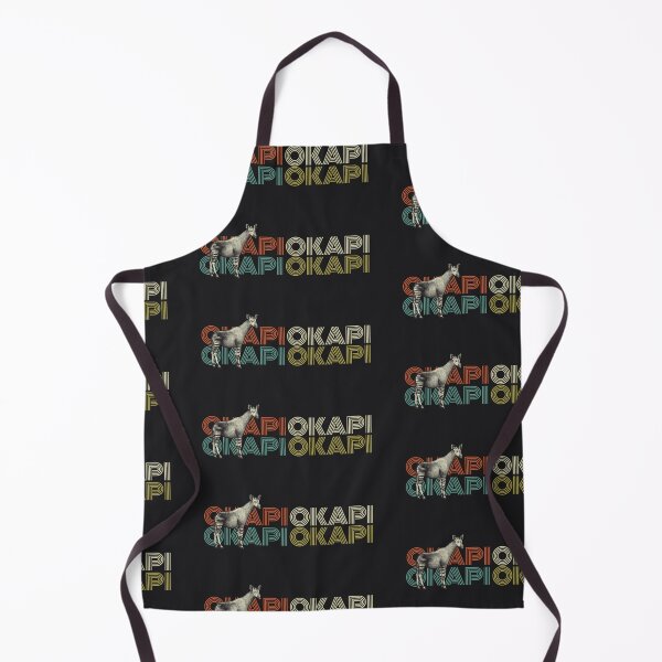 Item preview, Vintage Okapi Retro Font - Congolese Giraffe - Save the Okapi designed and sold by Bangtees.