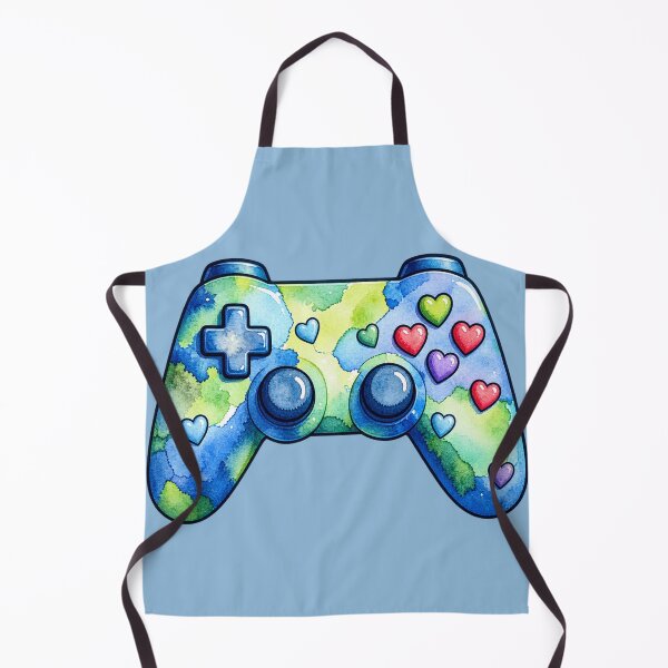 Item preview, Cute Watercolor Game Controller designed and sold by Hari Arts.