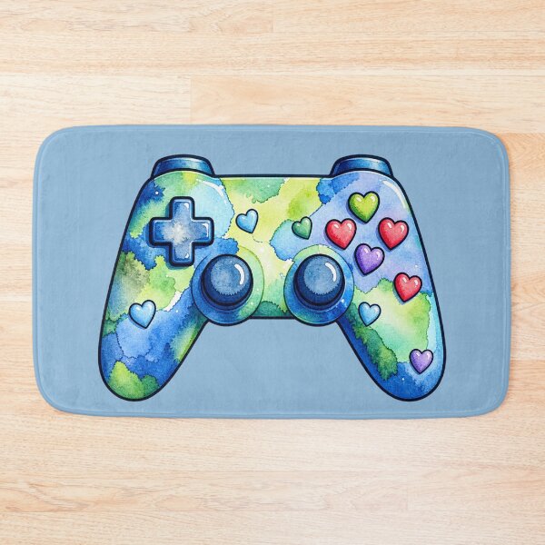 Item preview, Cute Watercolor Game Controller designed and sold by Hari Arts.