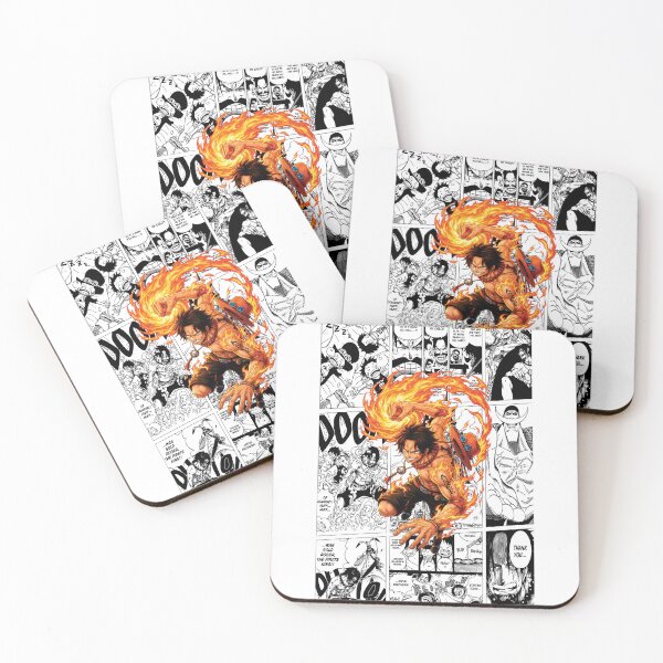 Item preview, Ace Inspired Manga Panel Poster | Black & White Collage designed and sold by marionrien.