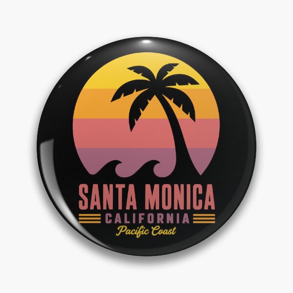 Item preview, Santa Monica California Pacific Coast designed and sold by Travelpeak.
