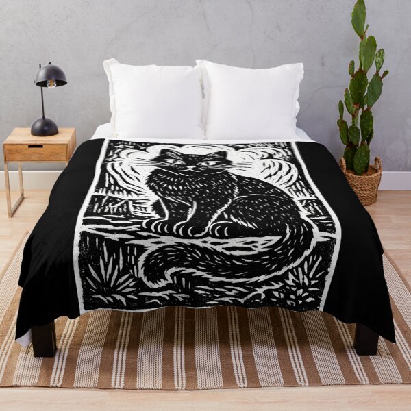 Item preview, So Serious Black Cat designed and sold by Mary Spencer.