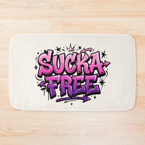 Artikelvorschau, Hip-Hop-T-Shirt „Fresh Sucka Free“ (Old-School-Slang) entworfen und verkauft von Colorfulman.