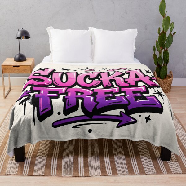 Item preview, Hip Hop Fresh Sucka Free T-Shirt Old School Slang designed and sold by Colorfulman.