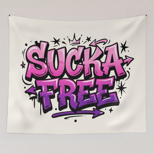 Item preview,  Hip Hop Fresh Sucka Free T-Shirt Old School Slang designed and sold by Colorfulman.