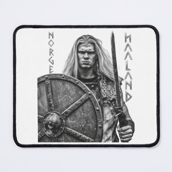 Item preview, Erling Haaland Viking Warrior Football Design designed and sold by Joymurysoa.