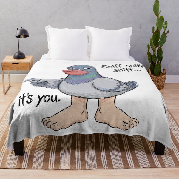 Item preview, Funny Whispering Pigeon With Human Lips Pointing Sniff Sniff Sniff It's You designed and sold by Sekla-Studio.