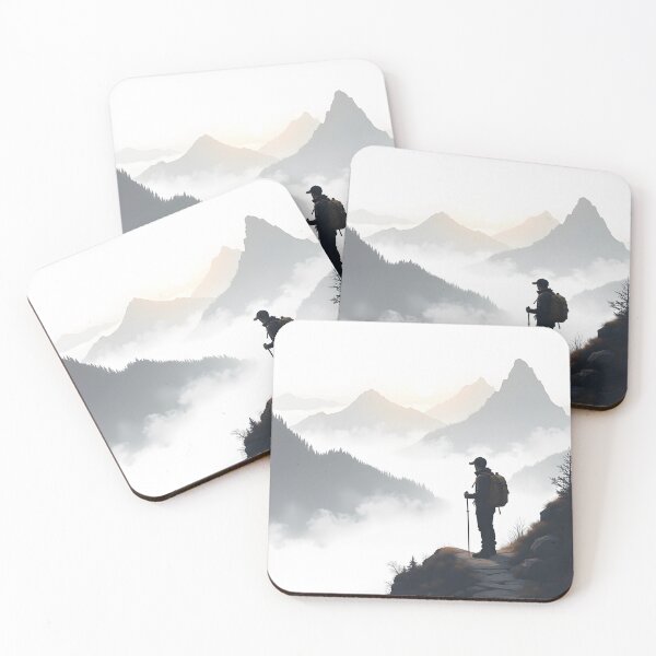 Item preview, Tiny Hiker in the Misty Mountains designed and sold by nhk999.