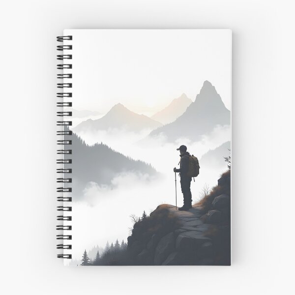 Item preview, Tiny Hiker in the Misty Mountains designed and sold by nhk999.