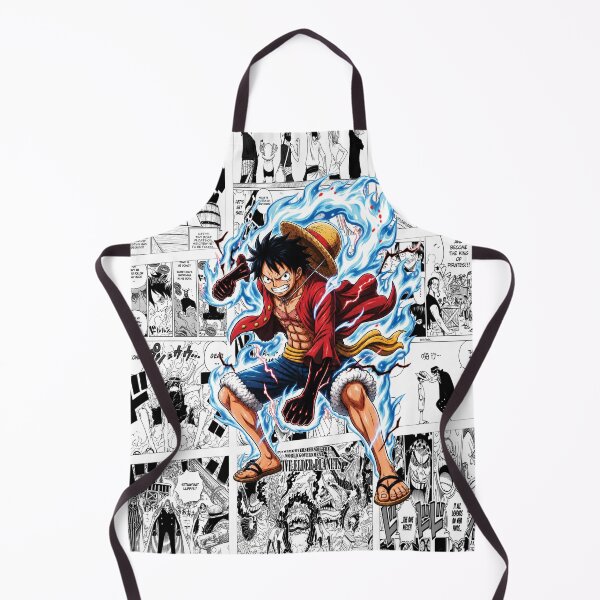 Item preview, Luffy Inspired Manga Panel Poster | Black & White Collage designed and sold by marionrien.