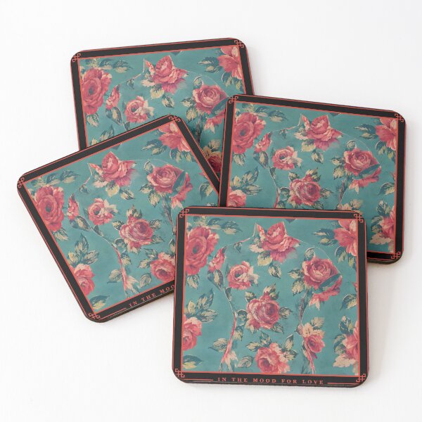 Item preview, In the Mood for Love — Floral Silhouette Film Art designed and sold by gogopachinko.