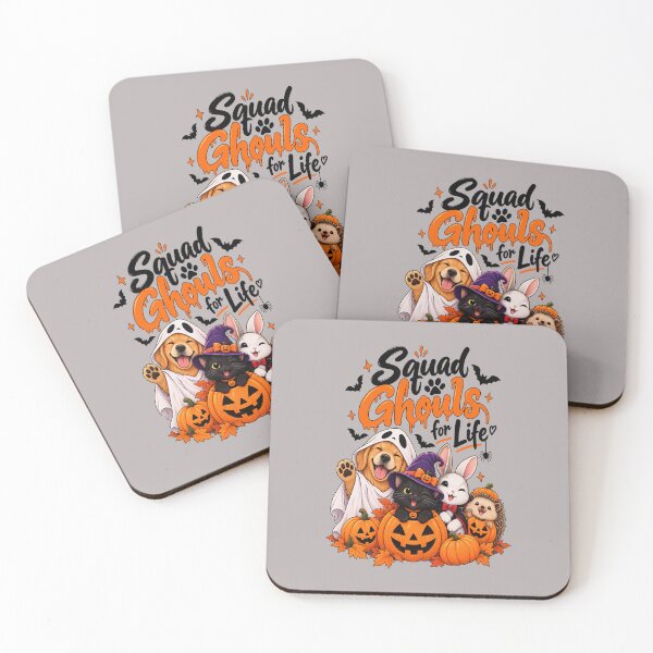 Item preview, Squad Ghouls for Life – Cute Halloween Animal Squad designed and sold by Zaveroa.