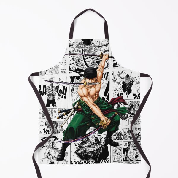 Item preview, Zoro Inspired Manga Panel Poster | Black & White Collage designed and sold by marionrien.