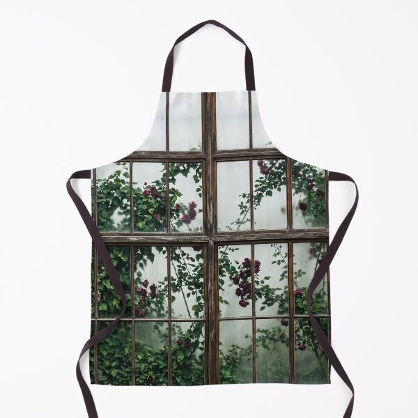 Item preview, Roses Greenhouse Foggy Aesthetic Green Plants  HD designed and sold by bard-art.