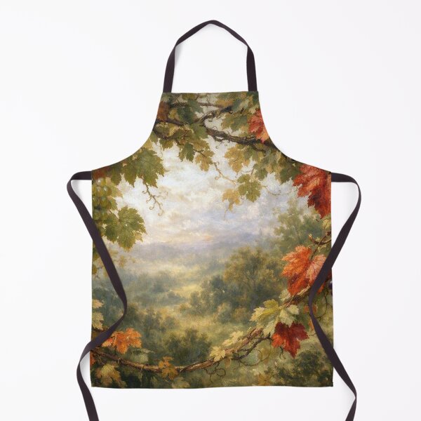Item preview, Vineyards with a gentle, mist-shrouded landscape designed and sold by Sigtrix.