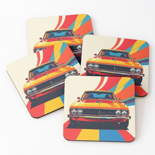Item preview, Retro GT Car designed and sold by dj-illustration.