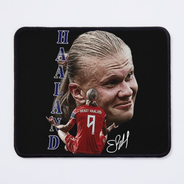 Item preview, Erling Haaland Norway Number 9 Portrait designed and sold by Joymurysoa.