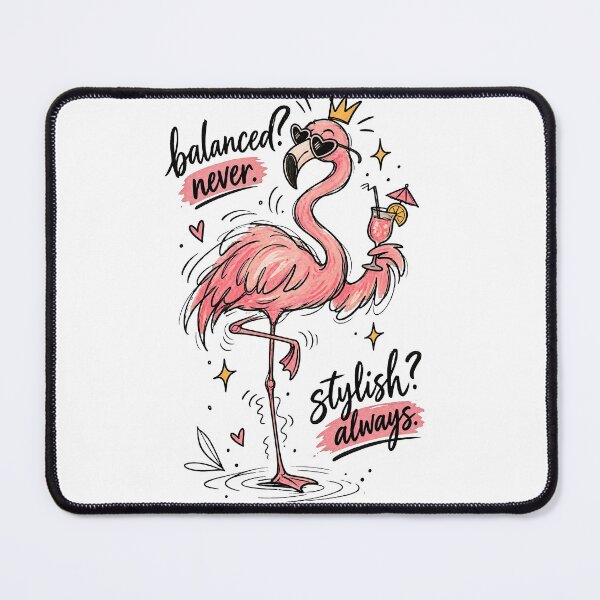 Item preview, Stylish Pink Flamingo Cocktail Summer designed and sold by tollaru.
