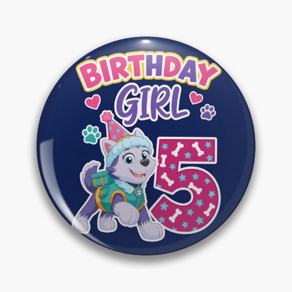 Item preview,  Birthday Girl 5 Snow Pup  designed and sold by daigiaqua22.