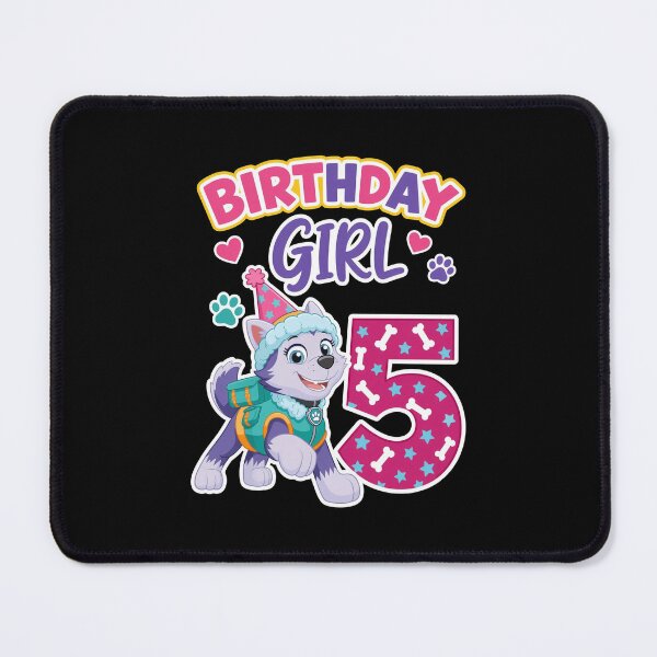 Item preview, Birthday Girl 5 Snow Pup designed and sold by daigiaqua22.