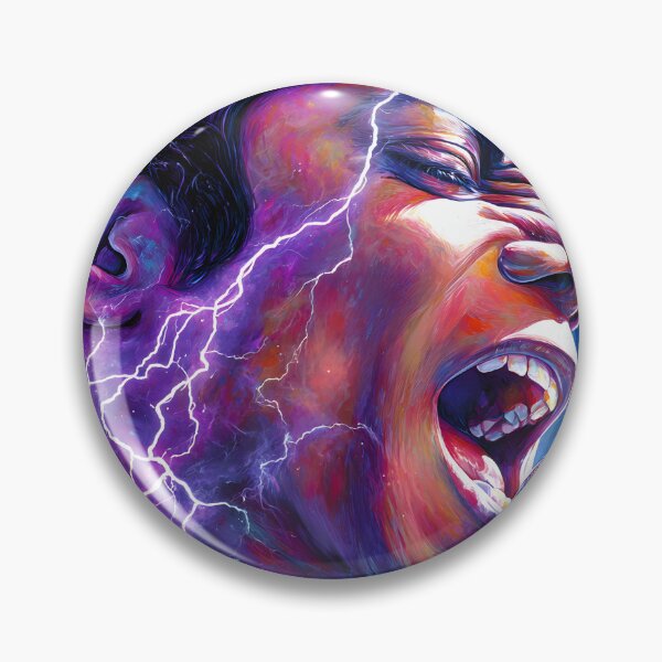 Item preview, Dynamic Portrait of a Singer with Vibrant Colors designed and sold by Artessie.