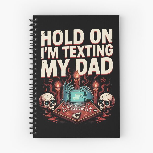 Item preview, Hold On I’m Texting My Dad Halloween Occult Sarcasm designed and sold by Redgiant87x.