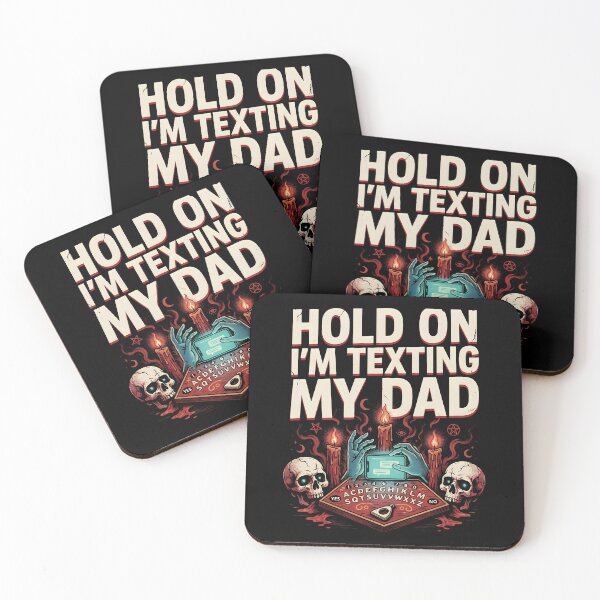 Item preview, Hold On I’m Texting My Dad Halloween Occult Sarcasm designed and sold by Redgiant87x.
