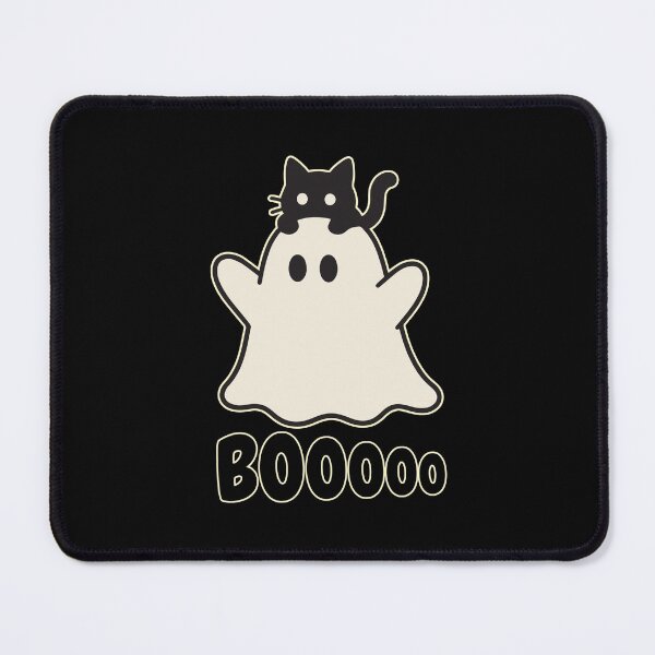 Item preview, Ghost and black cat designed and sold by HiPatti.
